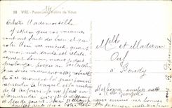 Valle del panorama de CPSM Vire de valer