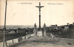 CPA Villerville Panorama and martyrdom