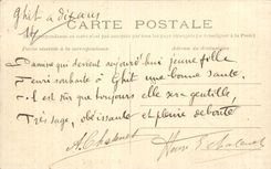 CPA Saint Aubin on sea cabins