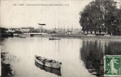 CPA Round Caen point of Orne and Calfarelli course