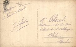 CPA Deauville flowered Beach Bar of the sun