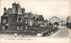 CPA Cabourg Les villas et le casino