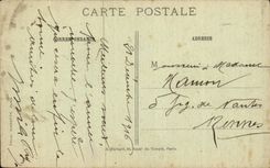 CPA Militaria Verdun Aspect a corner of the city after the bombardment