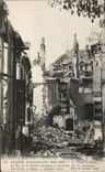CPA Militaria Reims the crime of Reims the burnt street of Gabelle and bombardee by the Germans