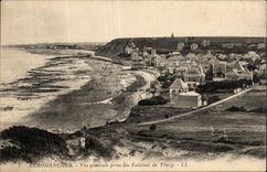 Arromanches - Vue generale prise des Falaises de Tracy - CPA 