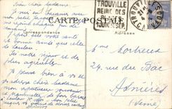 Deauville - the Flowered Beach - Gardens of the Automobile Casino - CPA