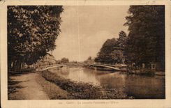 Caen - the New Footbridge - CPA