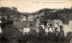 Falaise - Le Val d Ante - Vue prise de la Route de Caen - CPA 