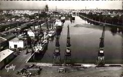 Caen - the Port - CPA