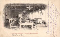 CPA Guerre of 1914 Militaria Camp of Braconne Rings MM the officers