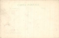 CPA Militaria Senlis La rue de la Republique bombardee par les allemands
