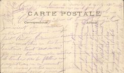 CPA Militaria the Great War 1914 Heiltz Maurupt Magasin plunders and sets fire to