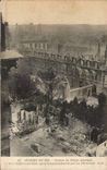 CPA Militaria War of 1914 Ruins of the episcopal palate and the gallery of the kings after the bombardment of German