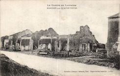 CPA Militaria Mandres with Four Tours Lorraine