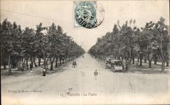 Marseille - Le Prado Tramway - CPA 