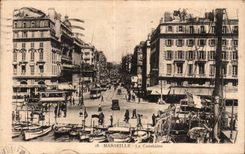 Marseille - La Canebiere - CPA 
