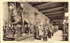 Paris - 7 - Les Invalides - Musee de l Arme - Salle Francois I - Armures - CPA 