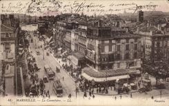 Marseille - La Cannebiere - CPA 