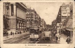 Marseille - La Cannebiere - CPA 