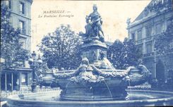 Marseille - La Fontaine Estrangin - CPA 