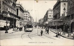 Marseille - La Cannebiere - CPA 