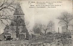 CPA Militaria Faremont church