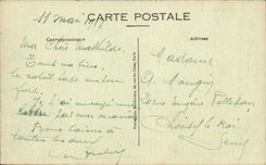 CPA Militaria Out of Champagne the valley of the Peat taken of the road of Wargemoulin