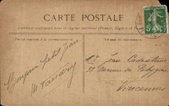 CPA Militaria the circle of potatoes