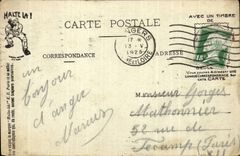 CPA Militaria the day of the soldier Midnight to lay down it