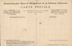 CPA Militaria Subscribe to the Hairy goods of National defense