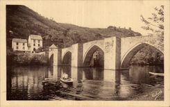 Entraygues - Le Vieux Pont - CPA 