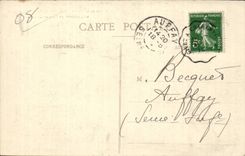 Chateau Regnault Bogny - Emplacement de l Ancien Chateau - CPA 