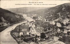 Chateau Regnault Bogny - Vue prise de l Ermitage - CPA 
