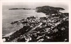Beaulieu sur Mer - Cap Ferrat - vus de la moyenne Corniche - CPA 
