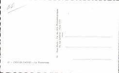 Cros de Cagnes - La Promenade - CPA
