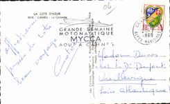 Cannes - the Small cross - CPSM