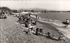 Cros de Cagnes - La Plage - CPA 