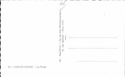 Cros de Cagnes - La Plage - CPA 