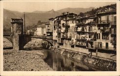 Sospel - Vieilles Maisons sur la Bevera - CPA 