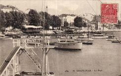 Golfe Juan - Le Port Bateaux - CPA 