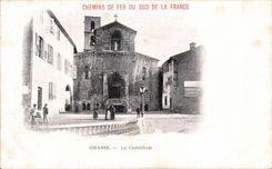 - La catedral - CPA graso