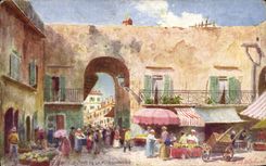 - Entrada de Poissonniere - CPA agradable