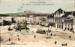 - El casino - lugar agradable de Massena - CPA