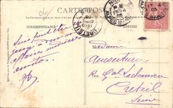 - El casino - lugar agradable de Massena - CPA