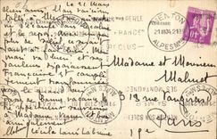 Menton - La Vieille Ville - CPA