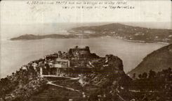 Eze - Vue sur le Village - CPA