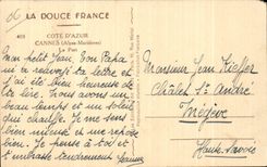 Cannes - the Port Boats - CPA