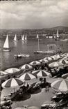 Juan les Pins - La Plage - CPA