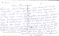 Menton - Vue Generale prise du Cap Martin - CPA