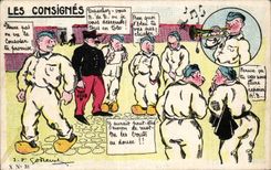 CPA Fantasy Militaria Humor instructions